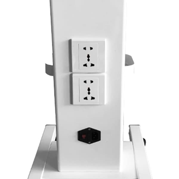 Salongsvagn, Bärbar Design, Hållbar Konstruktion,vit