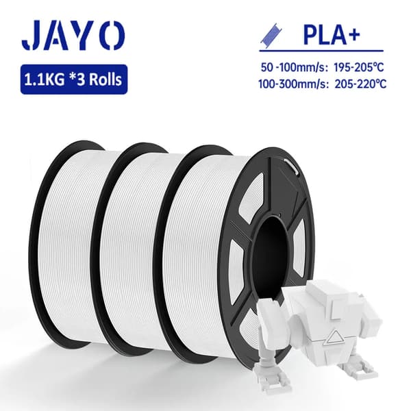 3D-skrivarfilament, hög hållfasthet, snabb utskrift,PLA PLUS 3Vit