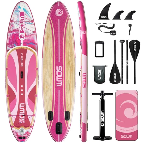 Paddle Board, Hållbar PVC, Allroundprestanda,SW02