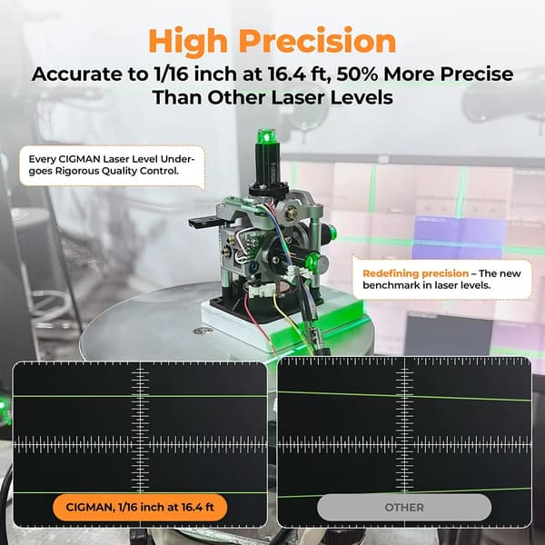 Laser-taso, automaattitaso, Bluetooth-ohjaus,CM S04