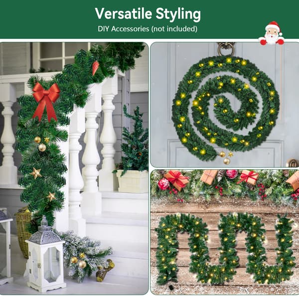 Garland, 100LED-lampor, Inredning,10m 100led
