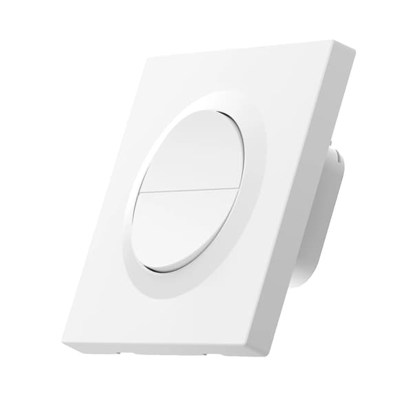 Smart vægkontakt, Zigbee-kompatibilitet, trykknapdesign,MINI-ZB2GS-E