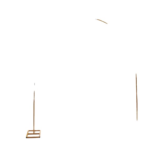 Bryllupsbue, Robust Jernkonstruktion, Elegant Bueform,Guld, M
