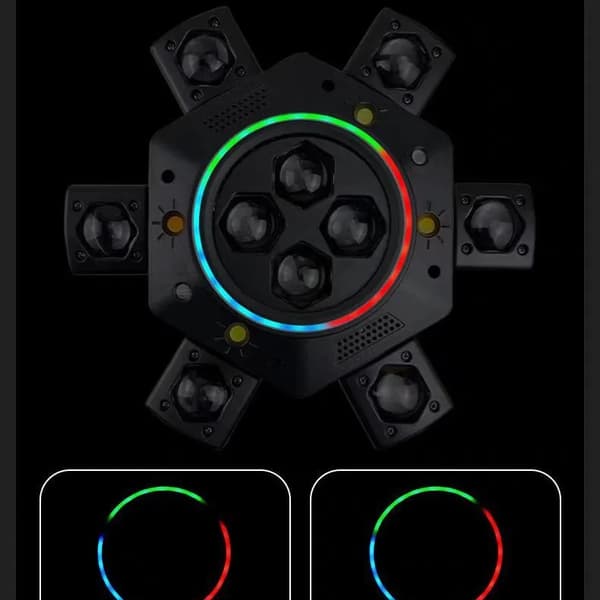 Scene Lys, Rotationsfunktion, DMX512 Kontrol,1pcs