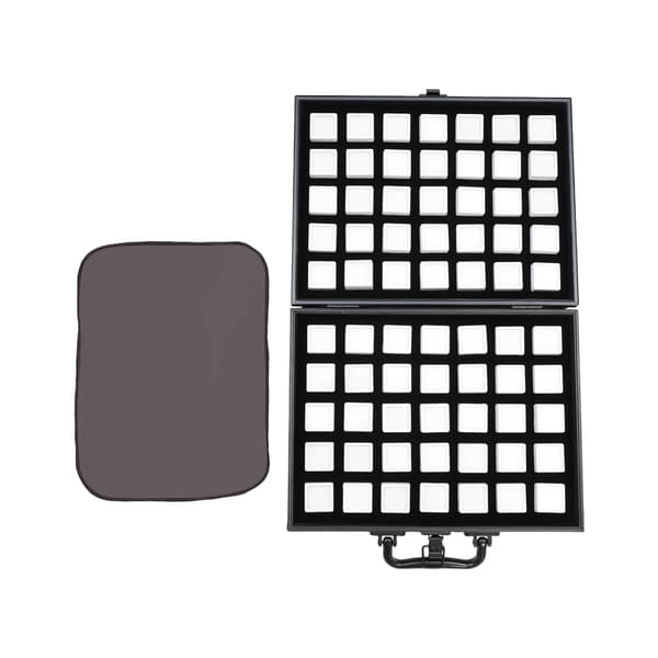Smyckesdisplay, Konstruktion av trä och aluminiumlegering, Storlek 30*24*6,5 cm, Ingen montering krävs, Modern design, Rektangulär form