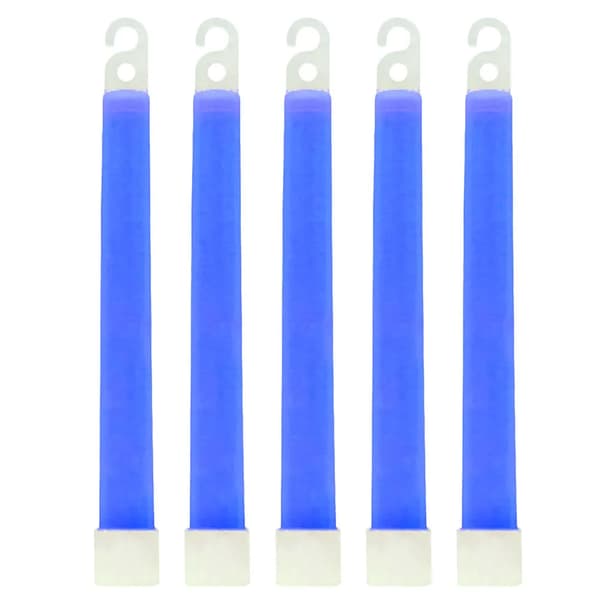 Lysstavar, Utomhus Nödanvändning, Handsfree Krok,5PCS Blå