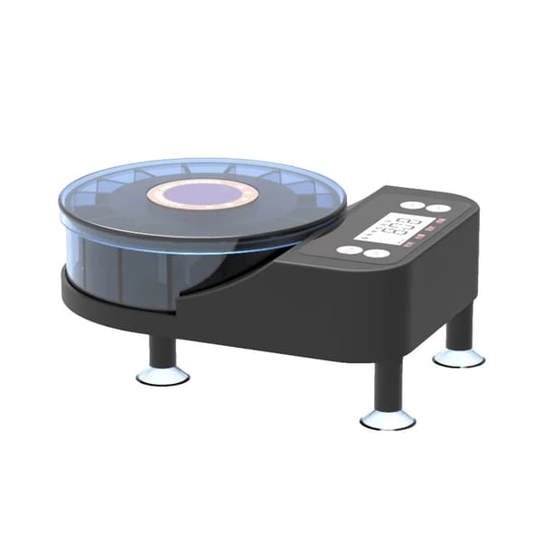 Automatisk Fiskefoder, Batteridrevet, USB Genopladelig,sort