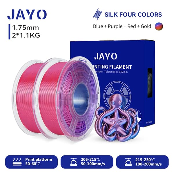 3D-skrivarfilament, PLA-material, hög hållfasthet,BL-PP-RD-GD