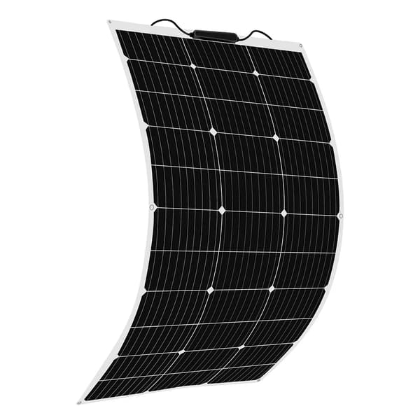 Solpanel, Fleksibelt Design, Høj Effektivitet,100w solsystem