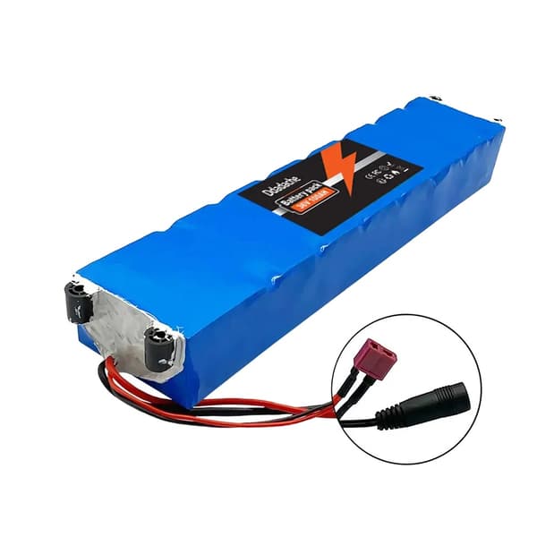 Litiumjonbatteripaket, 10000mAh kapacitet, 36V konfiguration, T DC