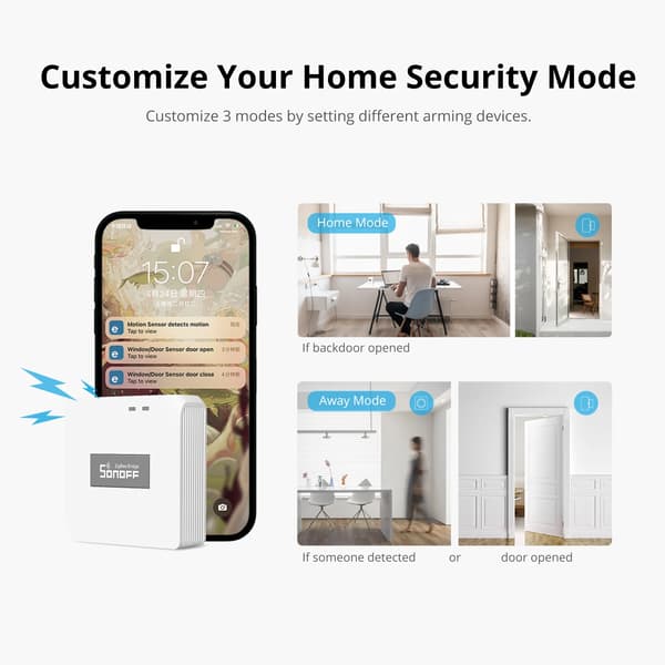 Zigbee Gateway, Lokale Smarte Scener, Forbedret Forbindelse,ZB Bro-P