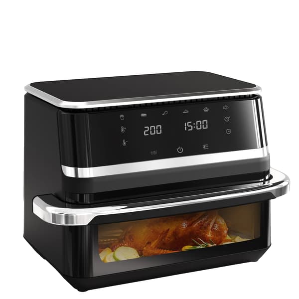 Air Fryer, 12L Kapacitet, Touchscreen Kontrol,sort, EU