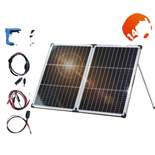 Solpanel, Hög Effektivitet, Bärbar Design,1PCS   140W