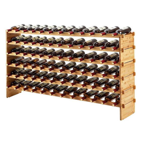 Vinkøler, Plads til op til 72 flasker, Multi-niveau design,114x28x74 cm