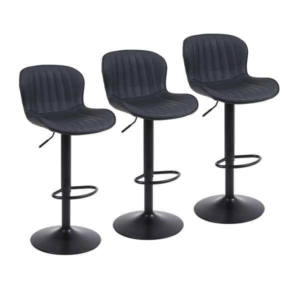 Barstol, Justerbar Höjd, Modern Design, Set om 3