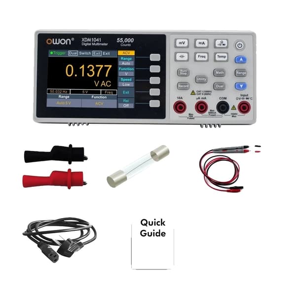 Digital multimeter, äkta RMS-mätning, bärbar design,XDM1041