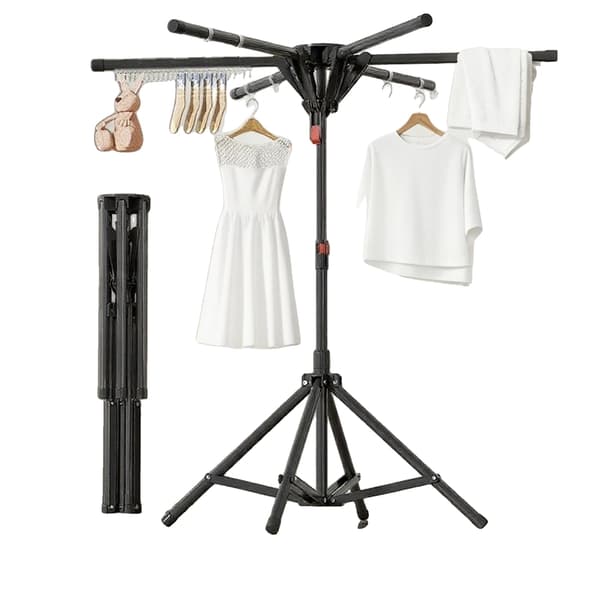 Tørrerack, Sammenklappelig Design, 40 kg Kapacitet,6