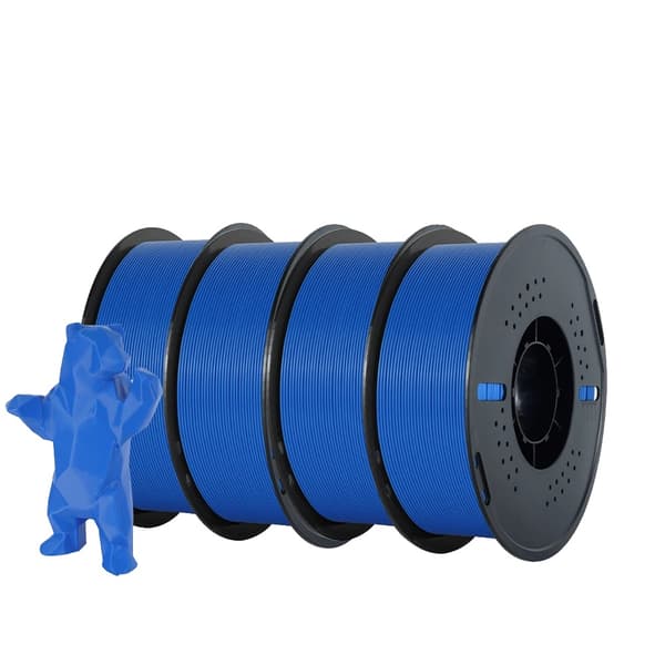 PLA Material, Fast Form, Mångsidig Kompatibilitet,4KG PLA Blå