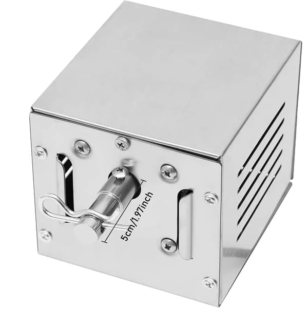 Rotisserie Motor, Rustfrit Stål Konstruktion, Stille Drift,HVID