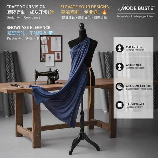 Mannequin, Overkrop, Kvinders Designværktøj,hær grøn
