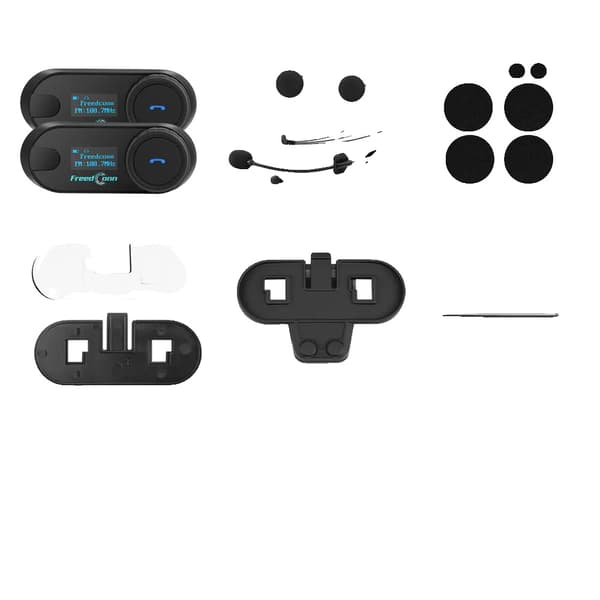 Hjälmheadset, Bluetooth-anslutning, Bullerdämpning,ScTvåSet