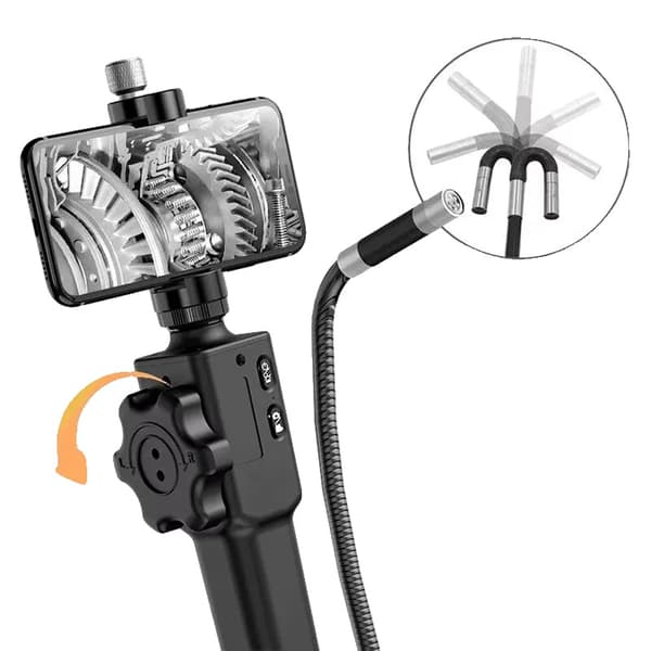 Borescope, HD 1080P, IP67 Vandtæt Probe,6.2MM IOS Android, 1m