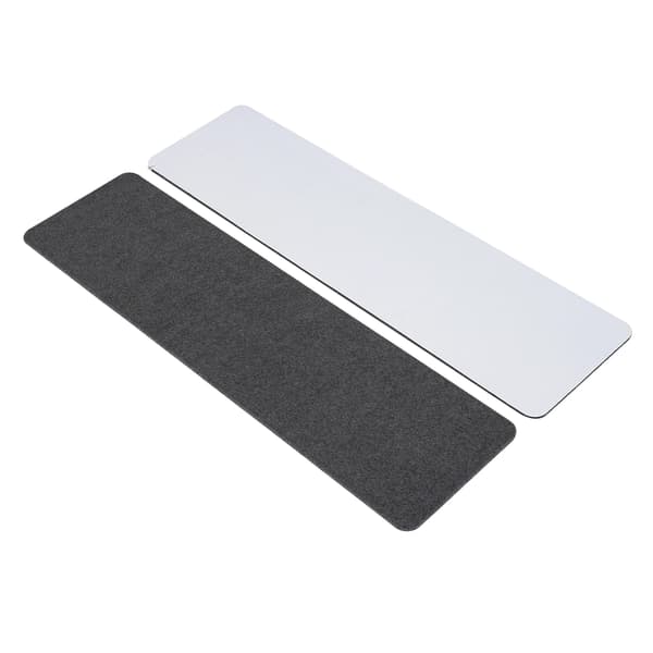 Trappemåtter, skridsikre design, komfortabelt blødt materiale,Grå