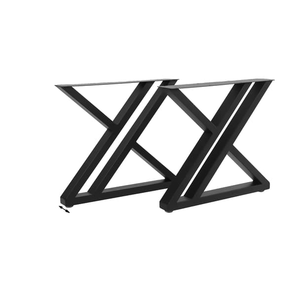 Møbelben, Tungt Metal, Moderne Design,sort