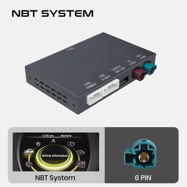 Bil Multimedia Modul, CarPlay Stöd, Android Auto Kompatibilitet,NBT-system