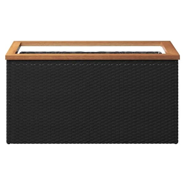 Blomsterkrukke, Holdbar Plastik, Moderne Design,Sort