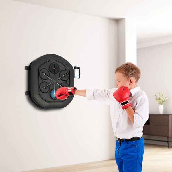 Musik Bokse Maskine, LED Lys Display, Bluetooth Forbindelse, Dynamisk Musik Afspilning, Brugervenlige Kontroller, Kompakt Størrelse