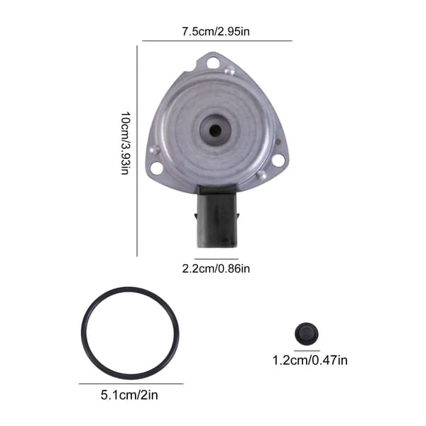 Motorstyrventil, Metallkonstruktion, Optimal Prestanda,1Par