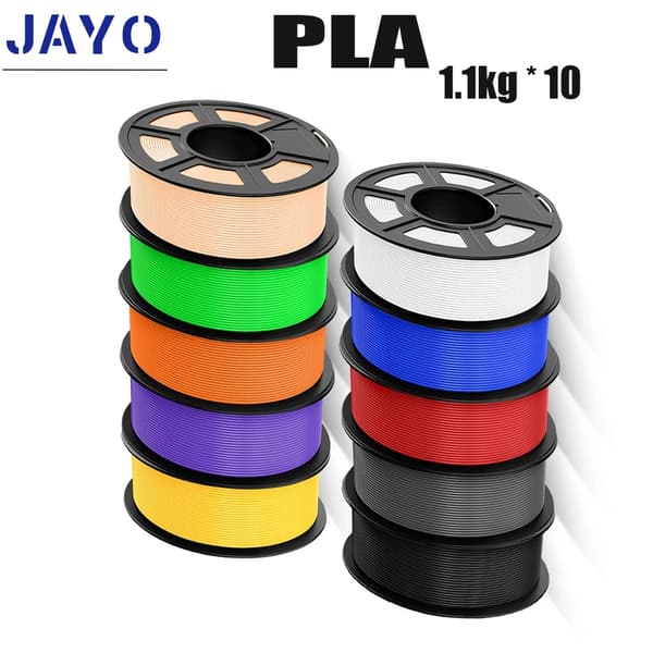 3D-printfilament, 1,75 mm diameter, miljøvenligt materiale,PLA 10MIX02