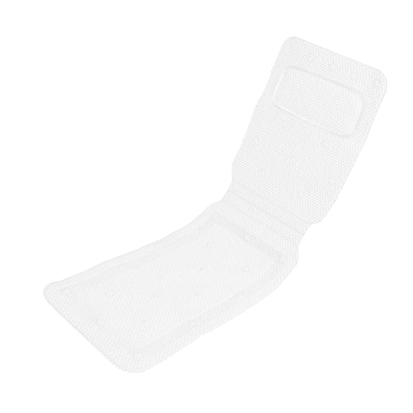 Badekar Mat, Ergonomisk Pude, Åndbart Design,HVID