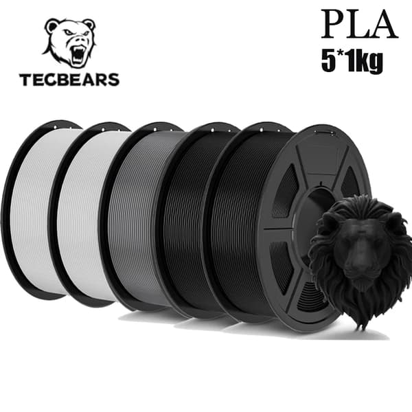 3D-skrivarfilament, PLA-material, 1,75 mm diameter,PLA 2BK2WT1GY