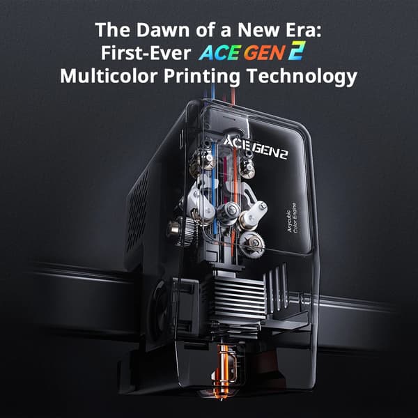 3D-printer, hurtig udskrivningshastighed, Wi-Fi-forbindelse,Kobra X