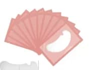 Ögonlappar, Hydrogelmaterial, Lämpliga för fransförlängningar,200par rosa
