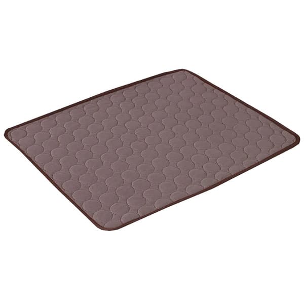 Kølemåtte, Ikke-giftigt materiale, Holdbart design,M 62x50cm-b, Kaffe
