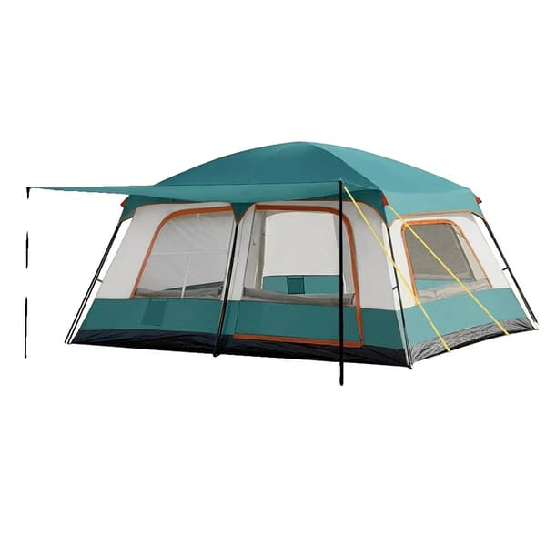 Campingtält, Rymlig Design, Snabb Uppställning,grön