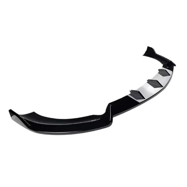 Front Bumper Spoiler Lip Kit, ABS Plast, Direkte Erstatning,sort
