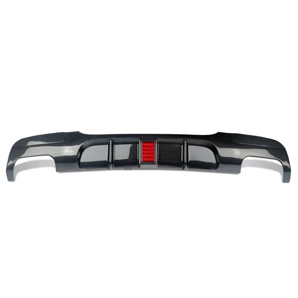 Bageste kofanger diffuser, sporty design, nem installation,kulstoflook