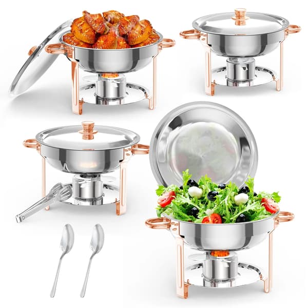 Madvarmer, 5L kapacitet, rustfrit stål konstruktion,4ER Pak