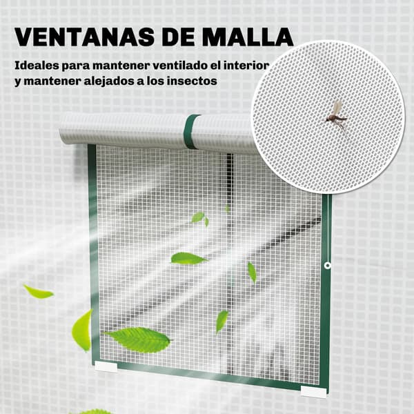 Växthus, Slitstarkt Material, Ventilationsdesign, VIT