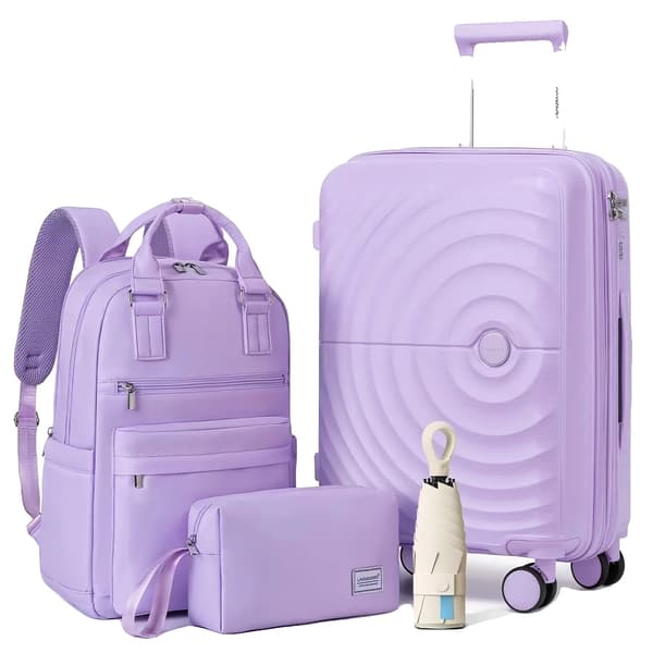 Reseorganisatörsset, Kompakt Design, Hållbara Material,Lavendel