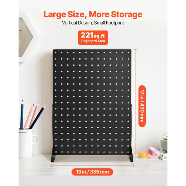 Pegboard Utställningsställ, Hållbarhet, Lätt Montering,4st