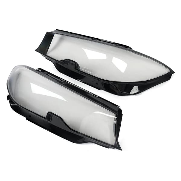 Forlygte Linse Dæksel, Polycarbonat Materiale, Klar Linse Farve, Front Placering, Direkte Erstatningspasform