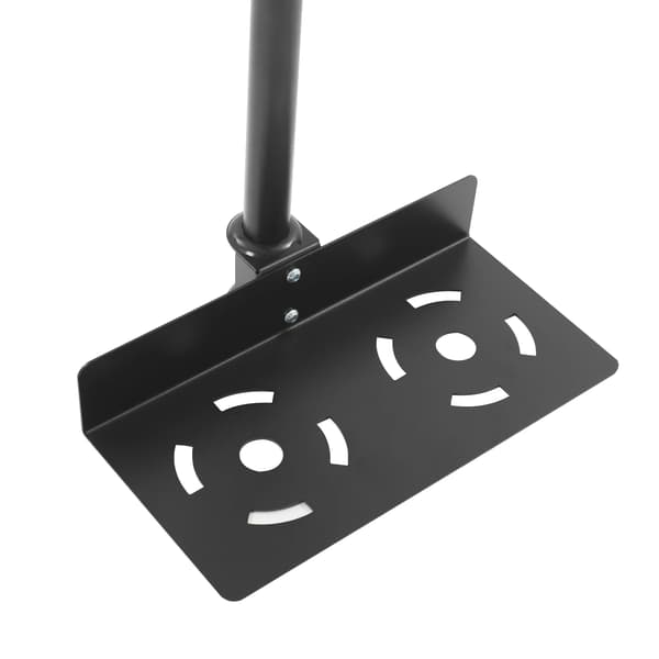 PC kabinet holder, justerbar højde, pladsbesparende design,Sort