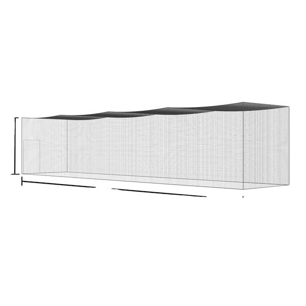 Slagbur Net, Holdbar Konstruktion, Indhegnet Design,55FT