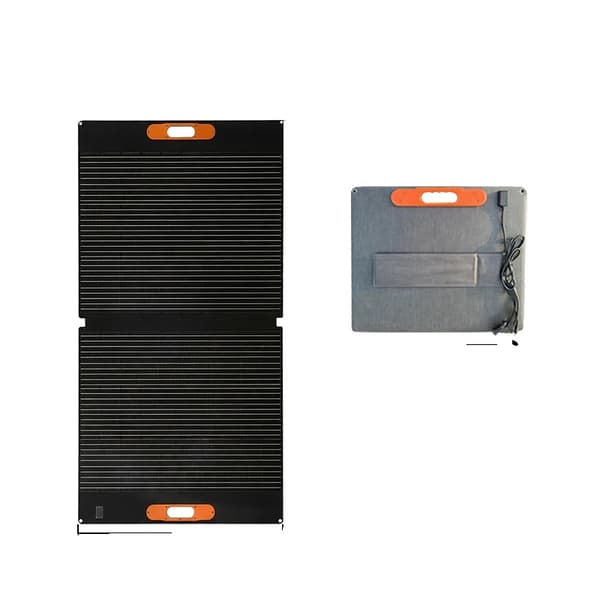 Solpanel, Hög Effektivitet, Fällbar och Bärbar,100W Flexibel Solpanel