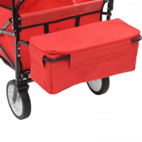 Fällbar Handvagn, Hållbar Stål, Kompakt Design,Gris